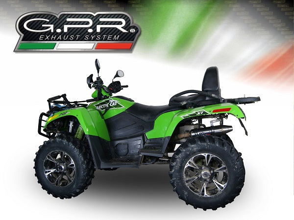 GPR-Exhaust---Deeptone-Atv-Silencer-to-install-with-original-manifold-for-TRV-700-from-2013-to-2014-dB-Killer-Link-Pipe