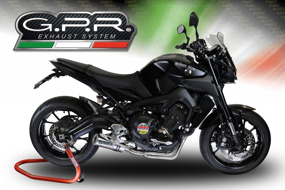 GPR-Exhaust---M3-Inox-Full-Line-for-Mt-09-from-2014-to-2016-dB-Killer-Catalyst