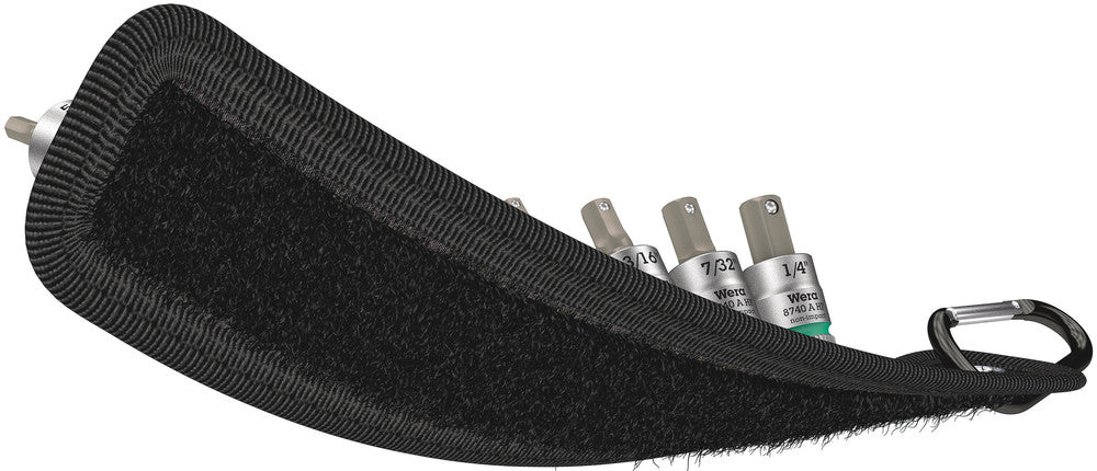 Wera Tools - Belt A Imperial 1 Zyklop In-Hex-Plus bit socket set with holding function, 1/4" drive