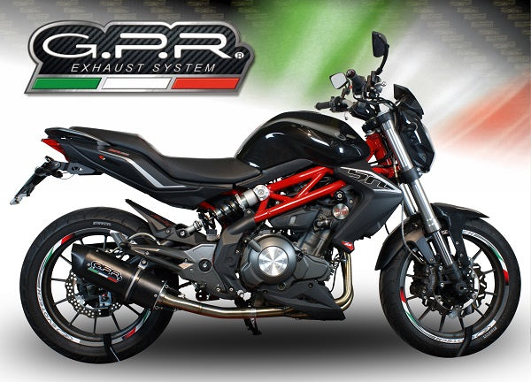 GPR-Exhaust---Furore-Nero-Slip-on-for-BN-302-S-from-2015-to-2016-dB-Killer-Link-Pipe