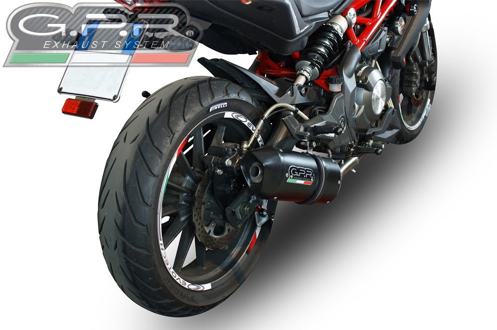 GPR-Exhaust---Furore-Evo4-Nero-Slip-on-for-BN-302-S-from-2017-to-2024-dB-Killer-Link-Pipe