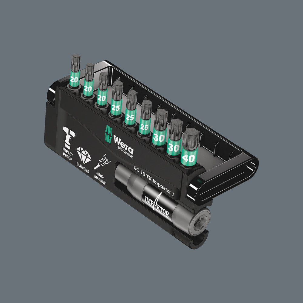 Wera Tools - Bit-Check 10 TX Impaktor 1
