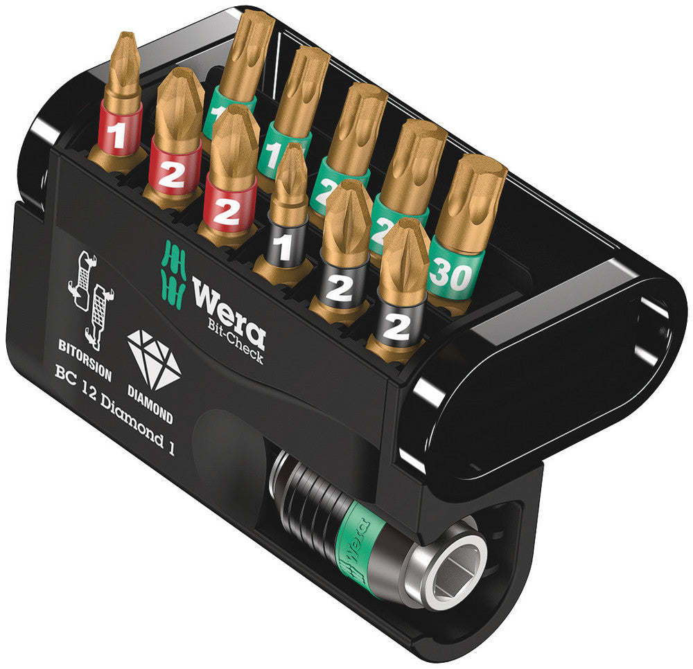 Wera Tools - Bit-Check 12 Diamond 1
