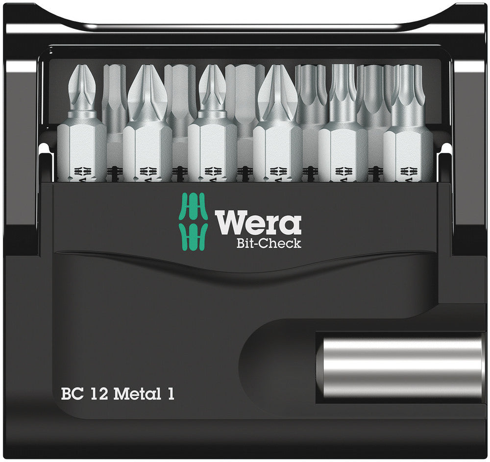 Wera Tools - Bit-Check 12 Metal 1