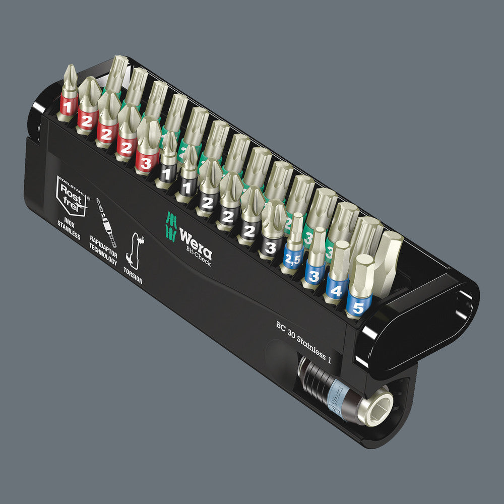 Wera Tools - Bit-Check 30 Stainless 1