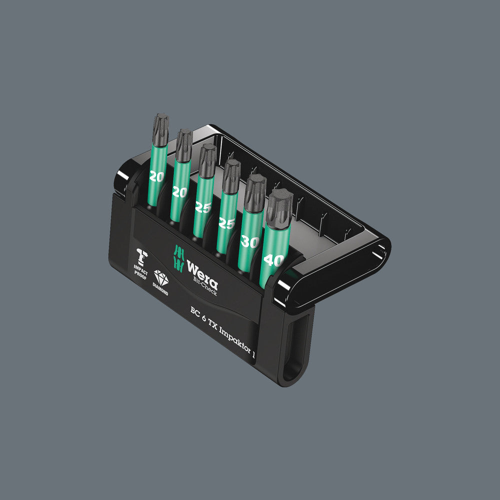 Wera Tools - Bit-Check 6 TX Impaktor 1