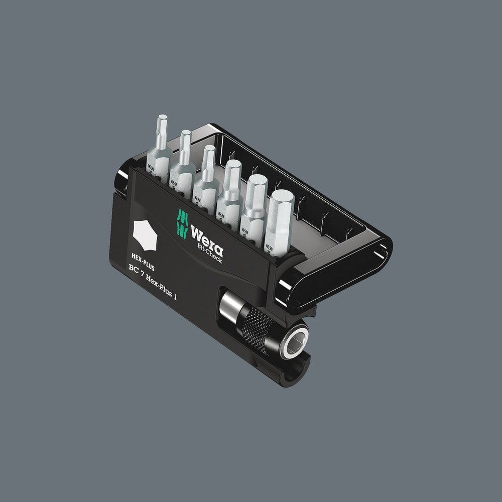 Wera Tools - Bit-Check 7 Hex-Plus 1