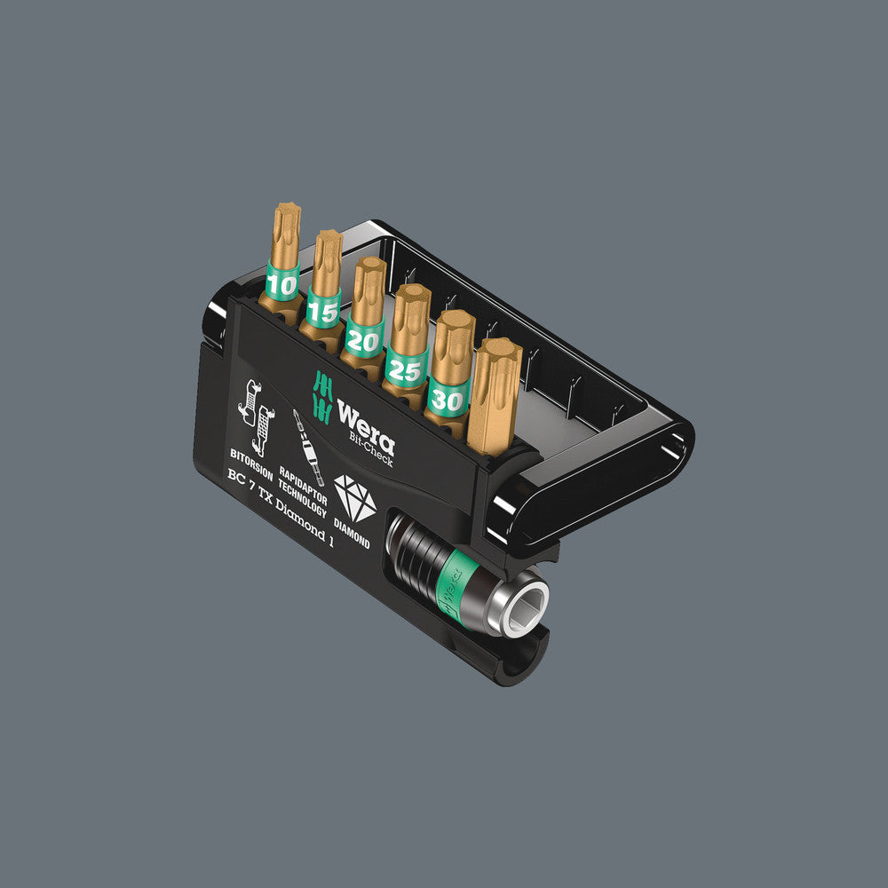 Wera Tools - Bit-Check 7 TX Diamond 1