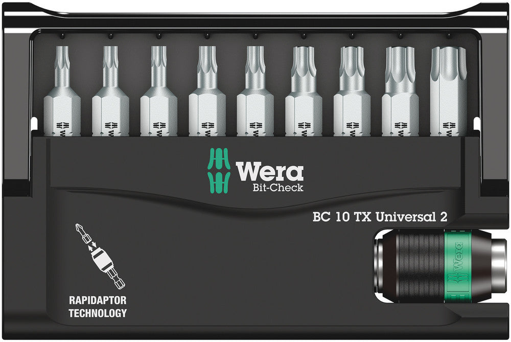 Wera Tools - Bit-Check 10 TX Universal 2