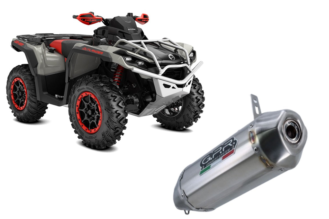 GPR-Exhaust---PENTACROSS-INOX-Slip-on-for-Outlander-570-MAX-from-2016-to-2017-dB-Killer-Link-Pipe
