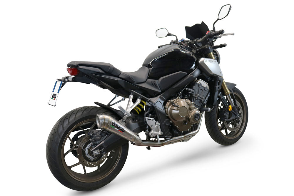 GPR-Exhaust---Powercone-Evo-Full-Line-for-CBR-650-R-from-2019-to-2020-dB-Killer-Catalyst