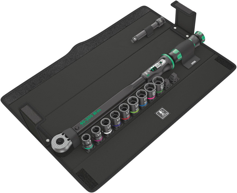 Wera Tools - Click-Torque C 3 set 2 for cement screwdriving, 40-200 Nm