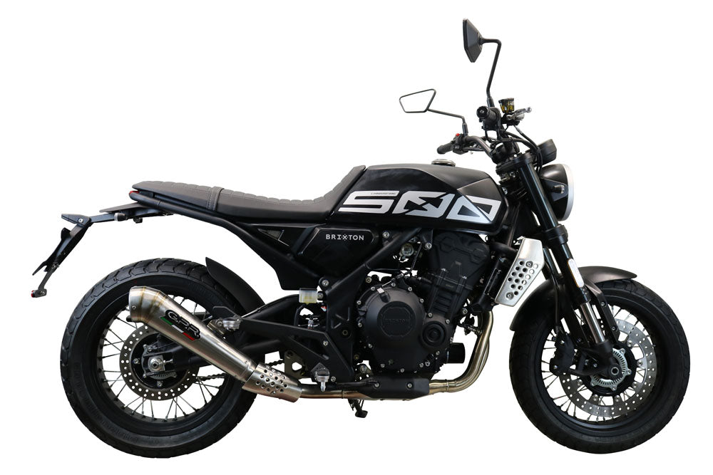 GPR-Exhaust---Powercone-Evo-Slip-on-for-CroSsfire-500-X-from-2020-to-2021-dB-Killer-Link-Pipe