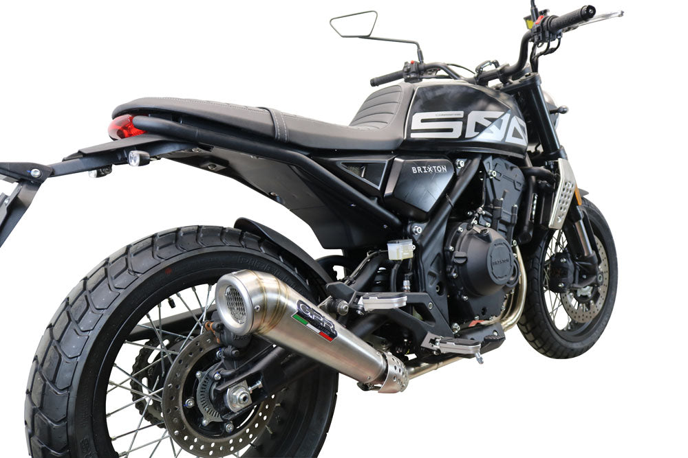 GPR-Exhaust---Powercone-Evo-Slip-on-for-CroSsfire-500-X-from-2022-to-2023-dB-Killer-Link-Pipe