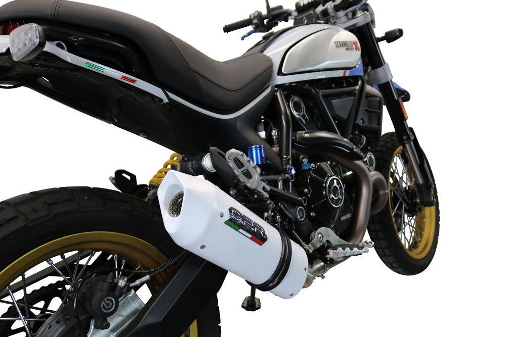 GPR-Exhaust---Albus-Evo4-Slip-on-for-Scrambler-800-Urban-Motard-from-2021-to-2023-dB-Killer-Link-Pipe-Catalyst