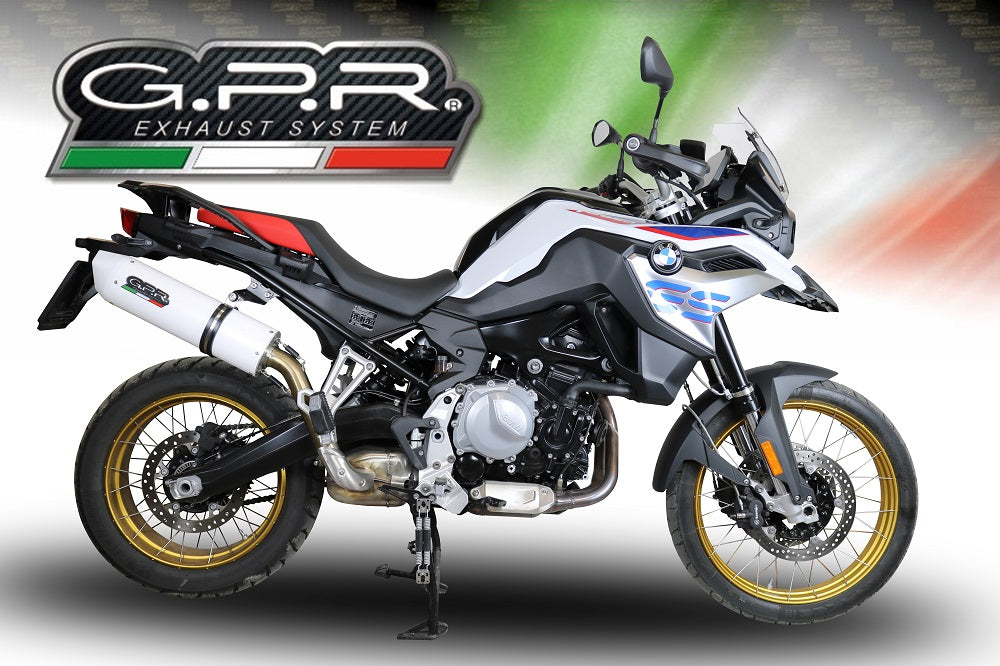 GPR-Exhaust---Albus-Evo4-Slip-on-for-F-850-GS-Adventure-from-2018-to-2020-dB-Killer-Link-Pipe
