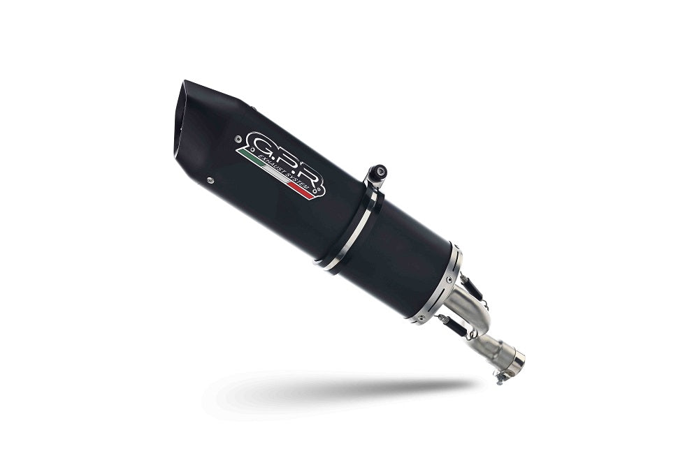 GPR-Exhaust---Furore-Nero-Slip-on-for-RV-200-VAN-VAN-from-2016-to-2017-dB-Killer-Link-Pipe-Catalyst