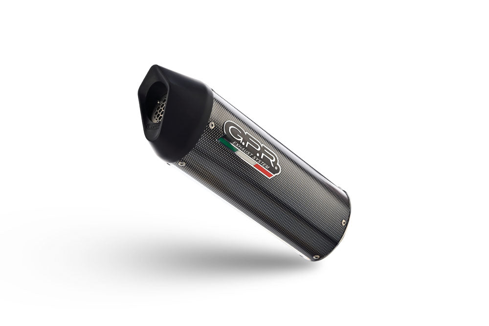 GPR-Exhaust---Furore-Evo4-Poppy-Slip-on-for-RR-125-4T-Motard-from-2019-to-2020-dB-Killer-Link-Pipe-Catalyst