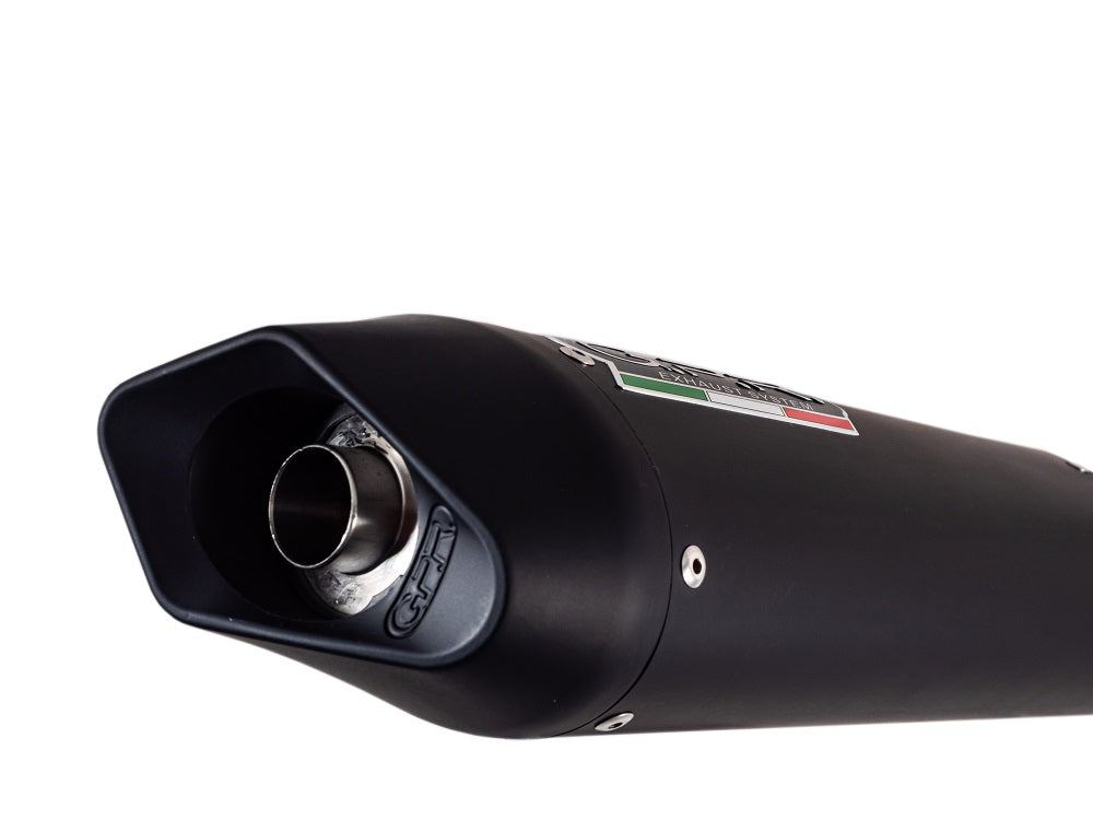 GPR-Exhaust---Furore-Nero-RACING-Double-Slip-on-for-Shiver-900-from-2017-to-2020-Link-Pipes