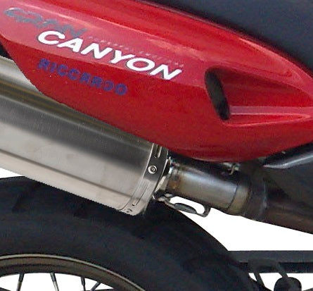 GPR-Exhaust---Furore-Nero-Double-Slip-on-for-GRAN-Canyon-from-1998-to-2000-dB-Killer-Link-Pipes