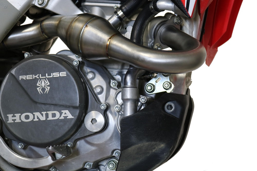 GPR-Exhaust---Pentacross-FULL-Titanium-Double-Full-Line-for-CRF-450-R-RX-from-2020-to-2020-dB-Killer-Spark-Arrestor