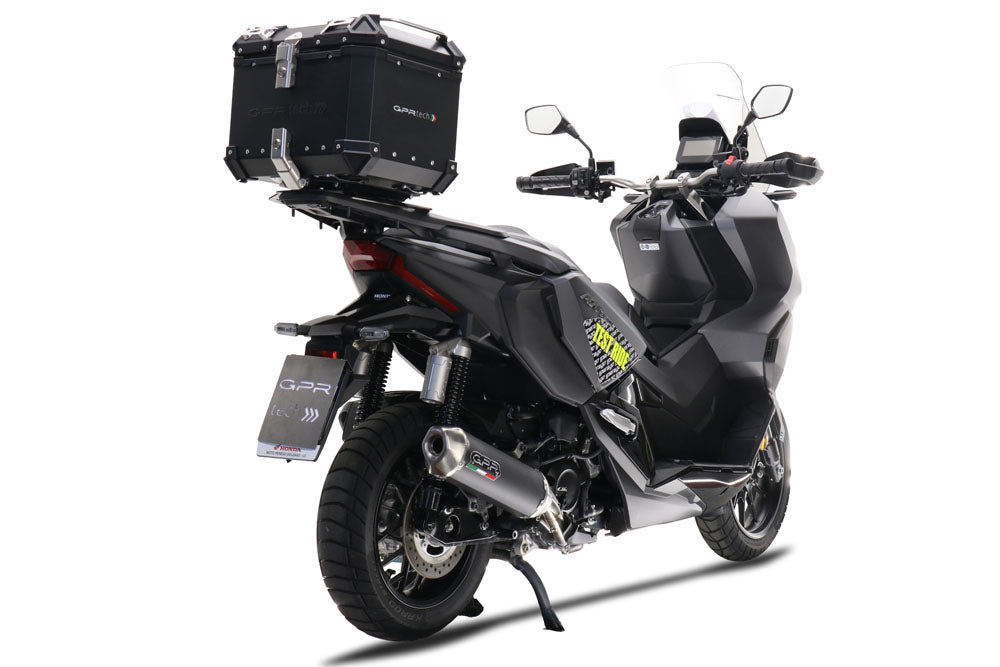 GPR-Exhaust---Pentascooter-Slip-on-for-Forza-350-from-2021-to-2024-dB-Killer-Link-Pipe-Catalyst