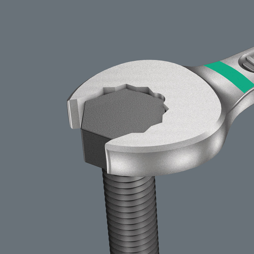 Wera Tools - 9642 Magnetic rail 6003 Joker Imperial 1 Ring spanner set