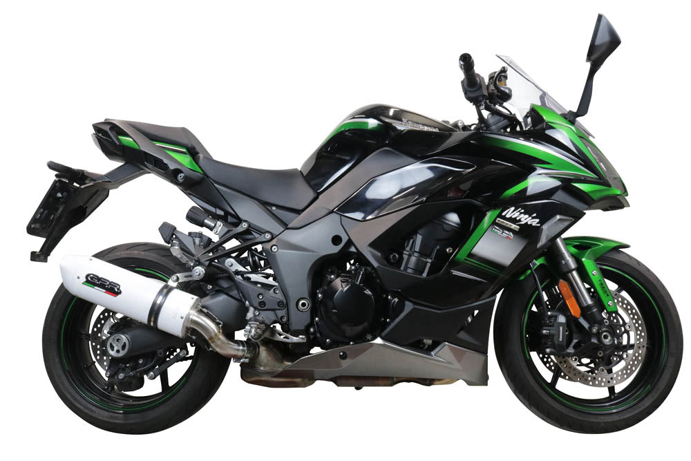 GPR-Exhaust---Albus-Evo4-Slip-on-for-Ninja-1000-SX-from-2021-to-2024-dB-Killer-Link-Pipe