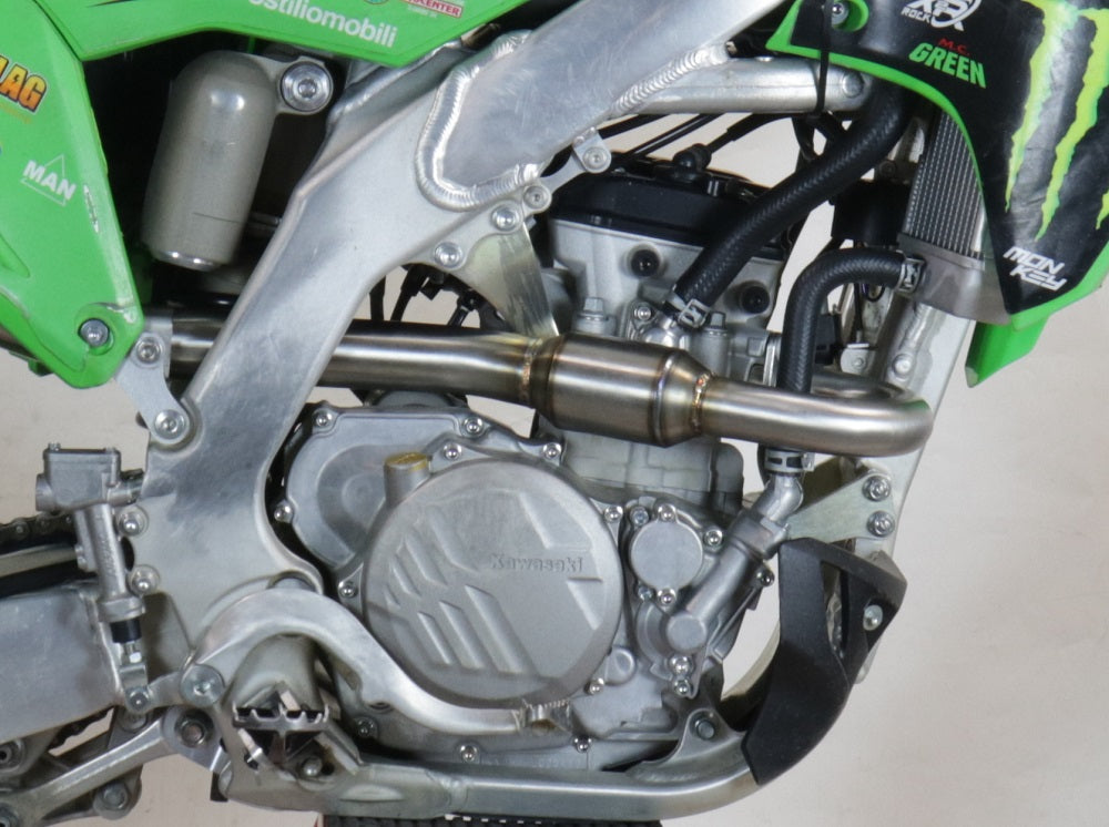 GPR-Exhaust---Pentacross-FULL-Titanium-Slip-on-for-KX-250-F-from-2021-to-2023-Link-Pipe