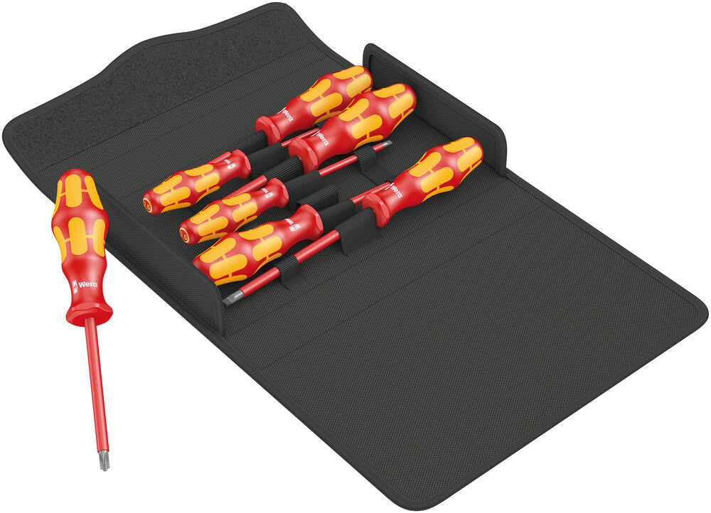 Wera Tools - Kraftform 100 i/7 set 1 Screwdriver set Kraftform Plus series 100