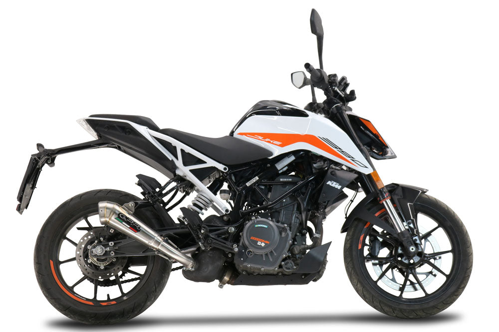 GPR-Exhaust---Powercone-Evo-Slip-on-for-DUKE-250-from-2021-to-2023-dB-Killer-Link-Pipe