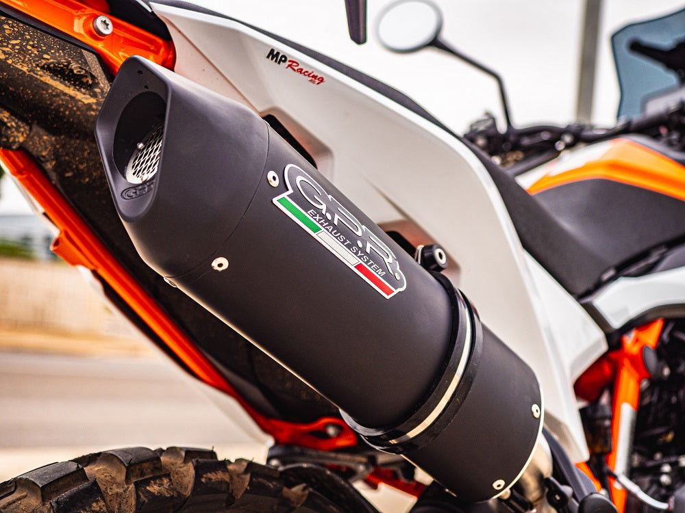 GPR-Exhaust---Furore-Evo4-Nero-Slip-on-for-Adventure-890-from-2021-to-2024-dB-Killer-Link-Pipe