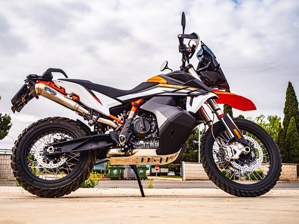 GPR-Exhaust---Powercone-Evo-Slip-on-for-Adventure-890-from-2021-to-2024-dB-Killer-Link-Pipe