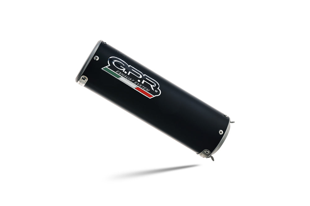 GPR-Exhaust---M3-Black-Titanium-Slip-on-for-Scrambler-800-Urban-Motard-from-2021-to-2023-dB-Killer-Link-Pipe-Catalyst