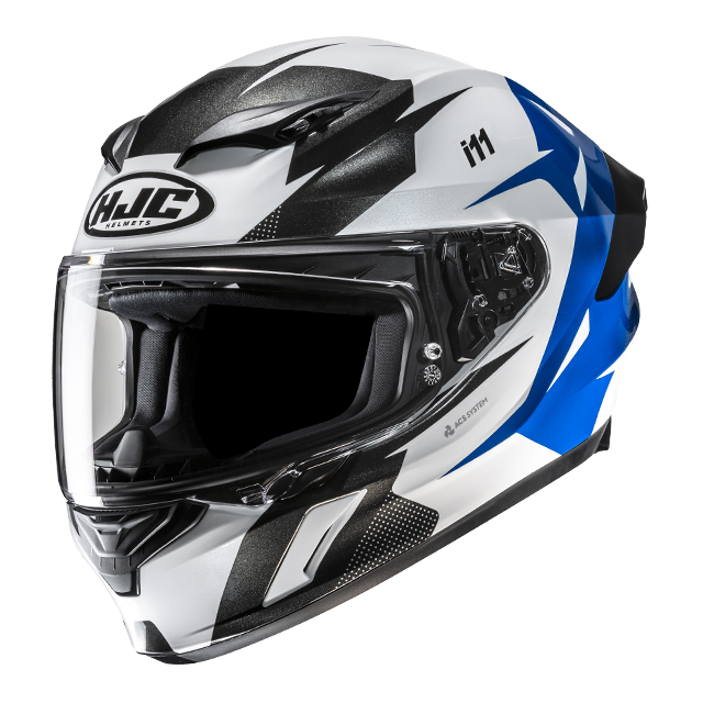 HJC i11 Instant White/Blue