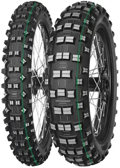 Mitas - Terra Force-EF Super Light Tire for Technical Enduro (Single Green Stripe)