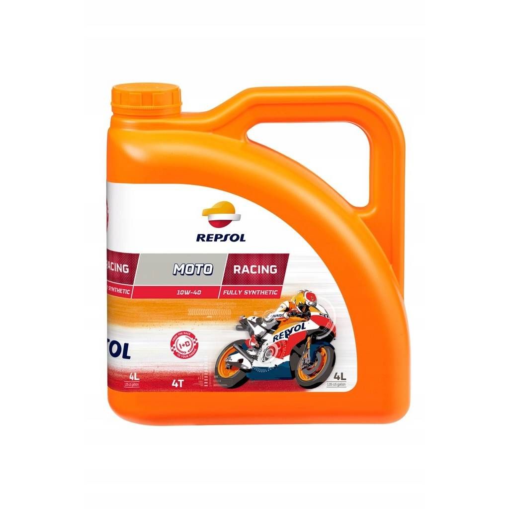 Repsol - Moto Racing 4T Synthetic Engine Oil - 10W40