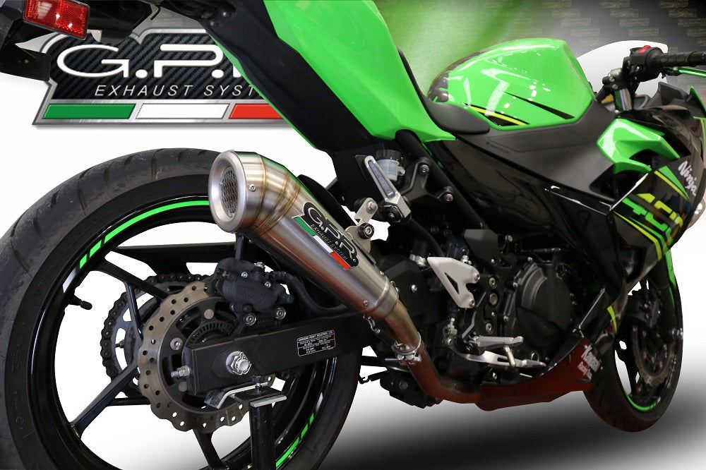 GPR-Exhaust---Powercone-Evo-Slip-on-for-Z-400-from-2023-to-2025-dB-Killer-Link-Pipe