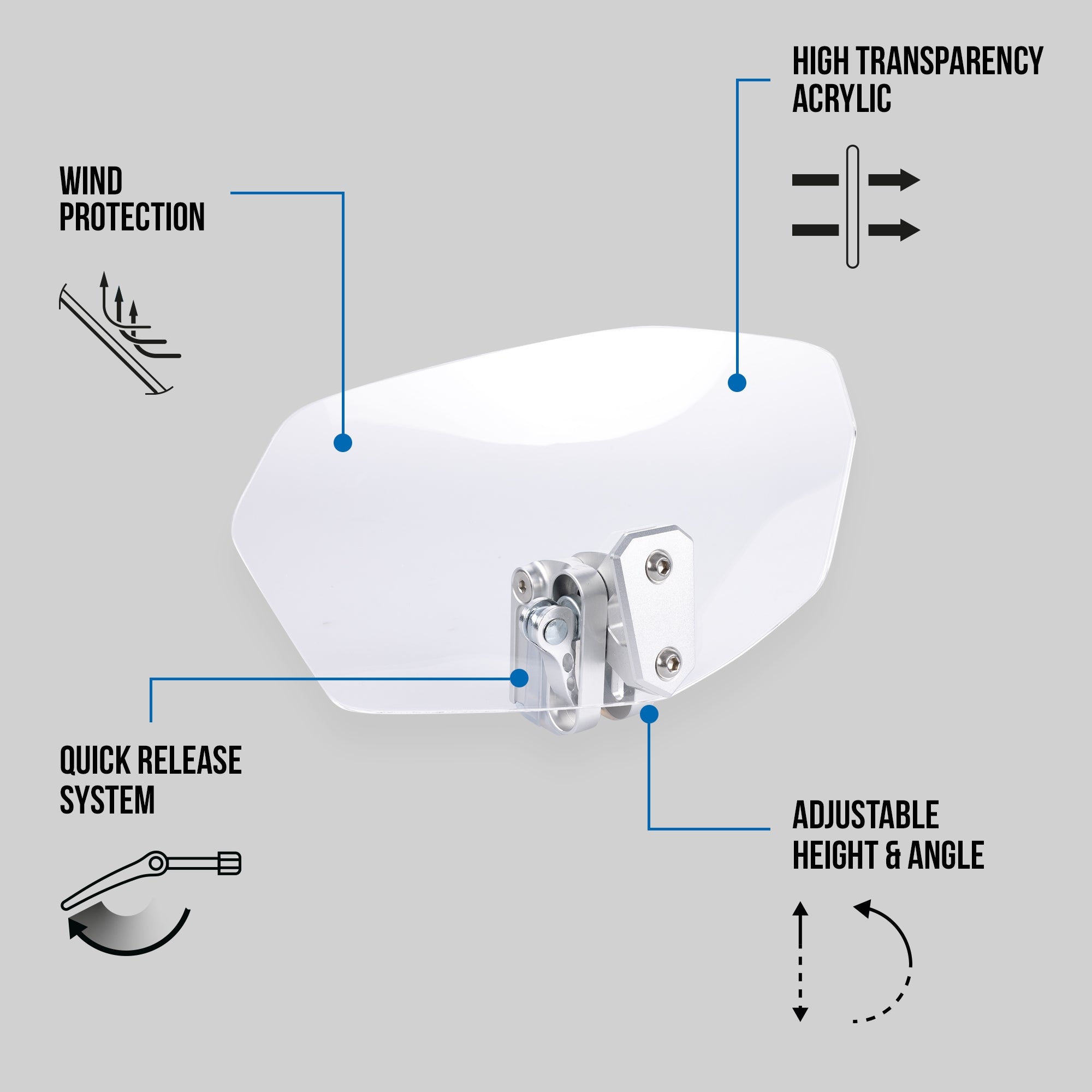 Oxford - Universal Windshield Attachment