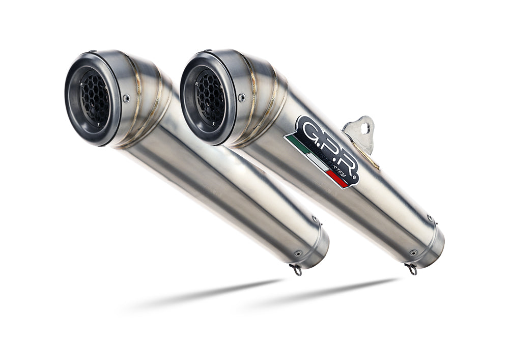 GPR-Exhaust---Powercone-Evo-Double-Slip-on-for-Continental-650-from-2021-to-2024-dB-Killer-Link-Pipe-Catalyst