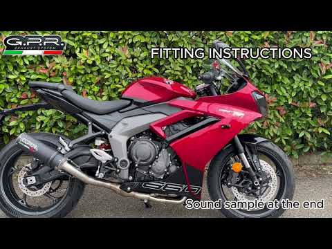 GPR-Exhaust---Furore-Evo4-Nero-Full-Line-for-Daytona-660-from-2023-to-2025-dB-Killer-Catalyst
