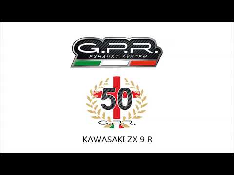 GPR-Exhaust---Furore-Poppy-Slip-on-for-ZX-9R-from-2000-to-2001-dB-Killer-Link-Pipe