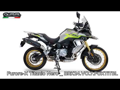 GPR-Exhaust---Furore-X-Titanio-Nero-Slip-on-for-900DSX-from-2024-to-2025-dB-Killer-Link-Pipe
