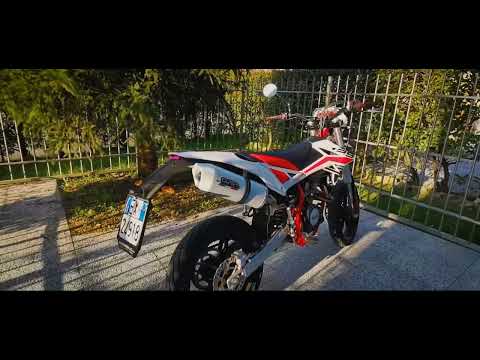 GPR-Exhaust---Furore-Evo4-Nero-Slip-on-for-RR-125-4T-Enduro-from-2019-to-2020-dB-Killer-Link-Pipe-Catalyst