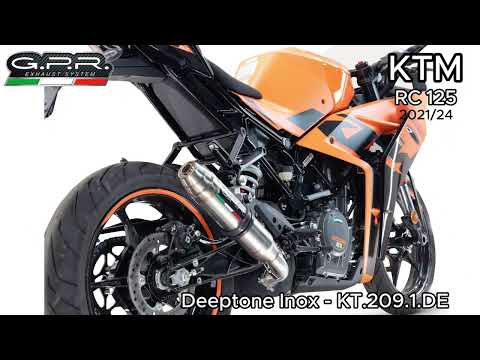 GPR-Exhaust---Deeptone-Inox-RACING-Slip-on-for-RC-125-from-2021-to-2024-Link-Pipe