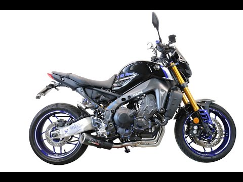 GPR-Exhaust---M3-Black-Titanium-Full-Line-for-Mt-09-from-2021-to-2023-dB-Killer-Catalyst