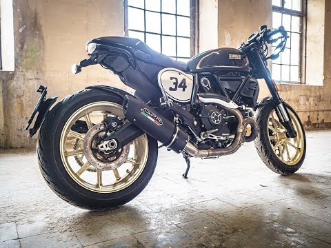 GPR-Exhaust---Furore-Evo4-Poppy-Slip-on-for-Scrambler-800-from-2017-to-2020-dB-Killer-Link-Pipe-Catalyst