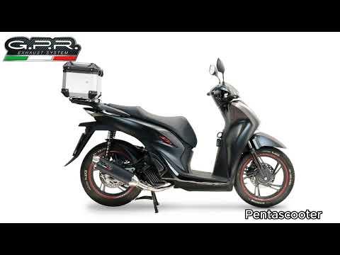 GPR-Exhaust---Pentascooter-Full-Line-for-SH-150-from-2020-to-2023-dB-Killer-Catalyst