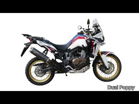 GPR-Exhaust---Dual-Inox-Slip-on-for-CRF-1000-L-Africa-TWIN-from-2018-to-2020-dB-Killer-Link-Pipe