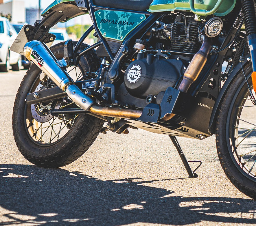 GPR-Exhaust---Powercone-Evo-Slip-on-for-Himalayan-410-DIAM-42.5-from-2017-to-2020-dB-Killer-Link-Pipe-Catalyst